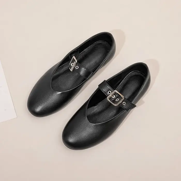 AIYUQI Chaussures Mary Jane pour femmes 2026 Automne en cuir véritable naturel Vintage