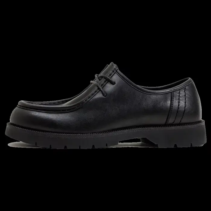 Chaussures Derby vintage noires pour hommes Maden