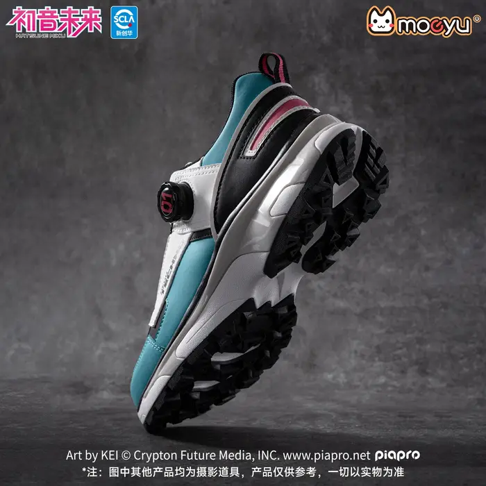 Chaussures Moeyu Hatsune Miku pour hommes, baskets décontractées, chaussures de cosplay Vocaloid, chaussures d'anime pour femmes, chaussures de sport pour hommes, chaussures de course