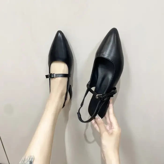 2025 offre spéciale chaussures femme bout fermé sandales pour femmes robe quotidienne