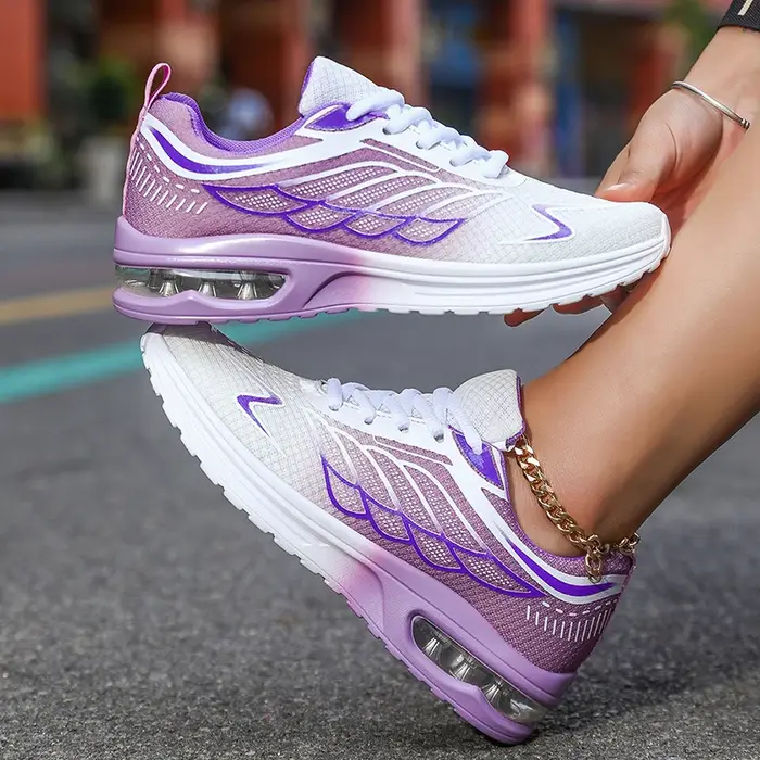 MAEDEF chaussures pour femmes chaussures de sport de course confortable respirant coussin d'air plat femme baskets en plein Air chaussures décontractées pour les femmes