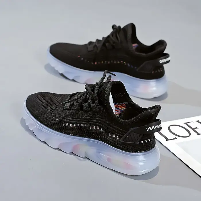 Chaussures de Sport à plateforme pour femmes, baskets de course en plein air respirantes, légères et