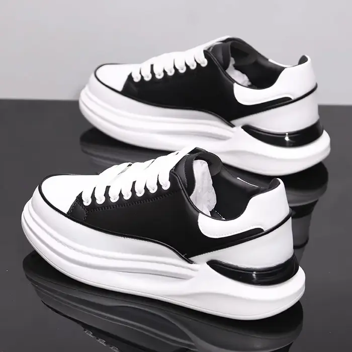 Brand men's shoes 2025 autumn lace-up couples casual sports shoes trendy sneakers luxury sports tenn