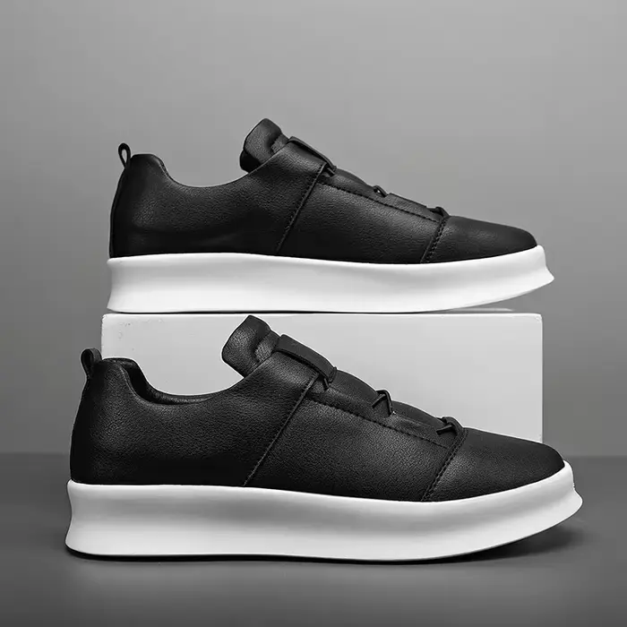 Chaussures en cuir à lacets pour hommes