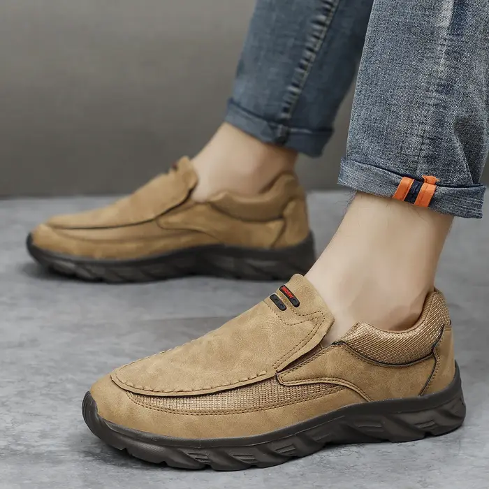 Hommes mocassins sans lacet chaussures décontractées
