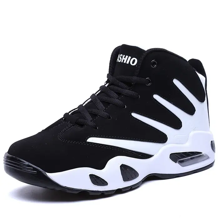 Baskets montantes pour hommes chaussures de basket-ball multifonctions de créateur