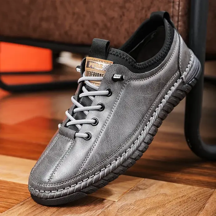 Chaussures en cuir décontractées pour hommes