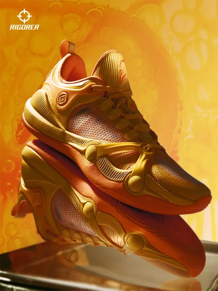Chaussures de basketball RIGORER BP1 Potential pour hommes - Baskets basses antidérapantes et résistantes à l'usure pour le combat sur le terrain (SANS BOÎTE)