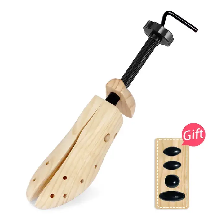 1 pièce Embauchoirs en bois réglables et extensibles pour hommes