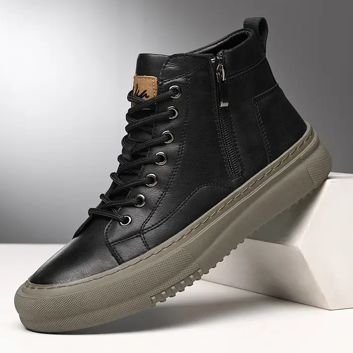 Bubuk – baskets blanches pour hommes