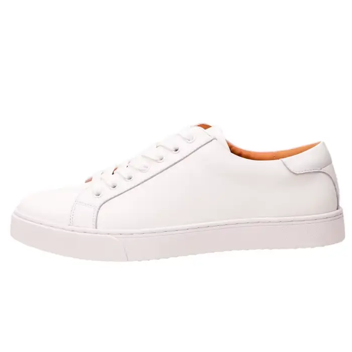 Baskets en cuir véritable pour hommes