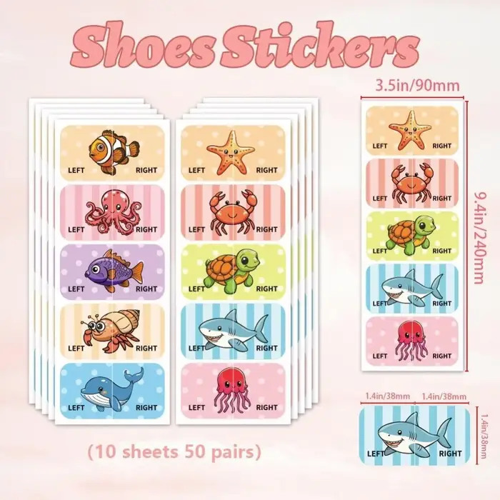 Autocollants pour chaussures