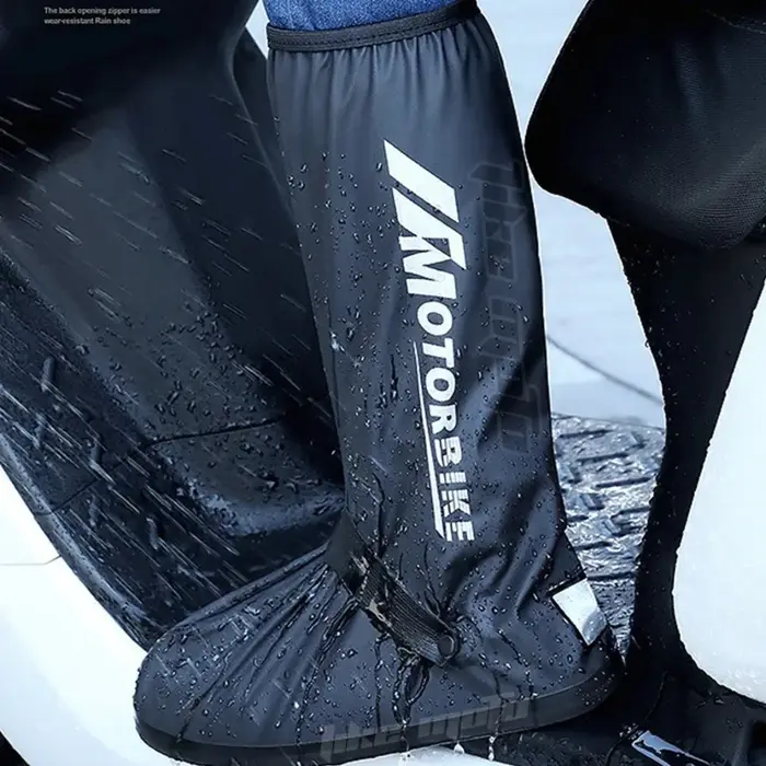 Moto cyclisme vélo réutilisable imperméable chaussures couverture