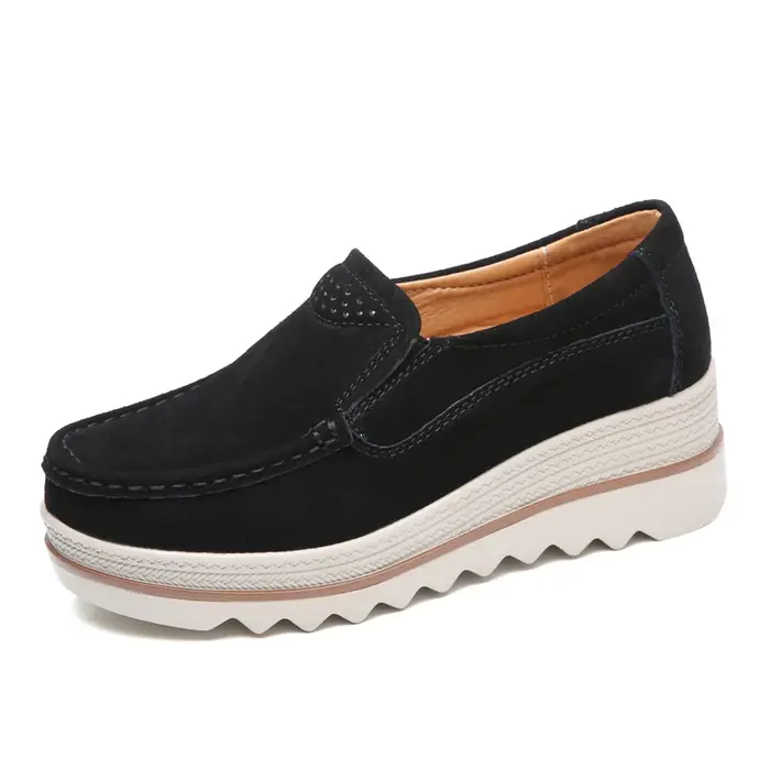 Nouvelles grosses baskets femmes chaussures mode plate-forme mocassins