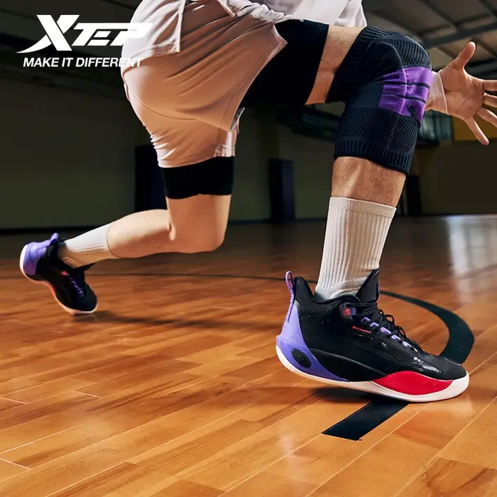 Xtep chaussures de basket hommes 2025 été résistant à l'usure respirant stabilité élastique léger baskets pour homme 875319120003