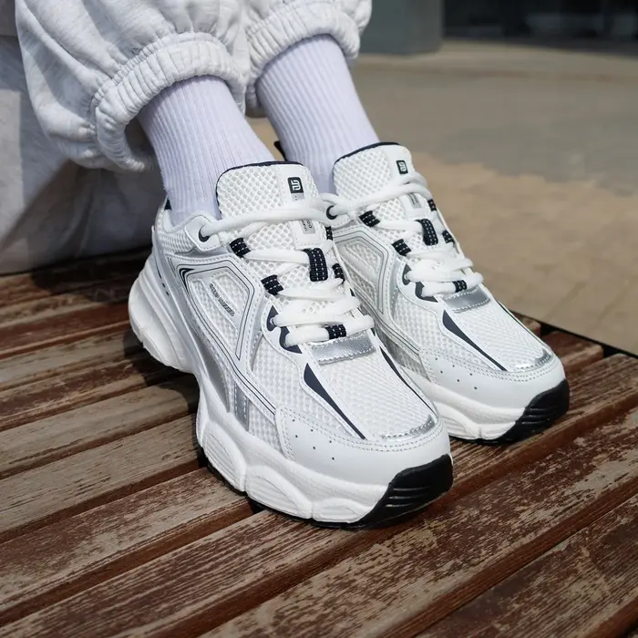 Baasploa femmes chaussures de sport en plein air léger respirant Jogging baskets femme décontracté maille anti-dérapant