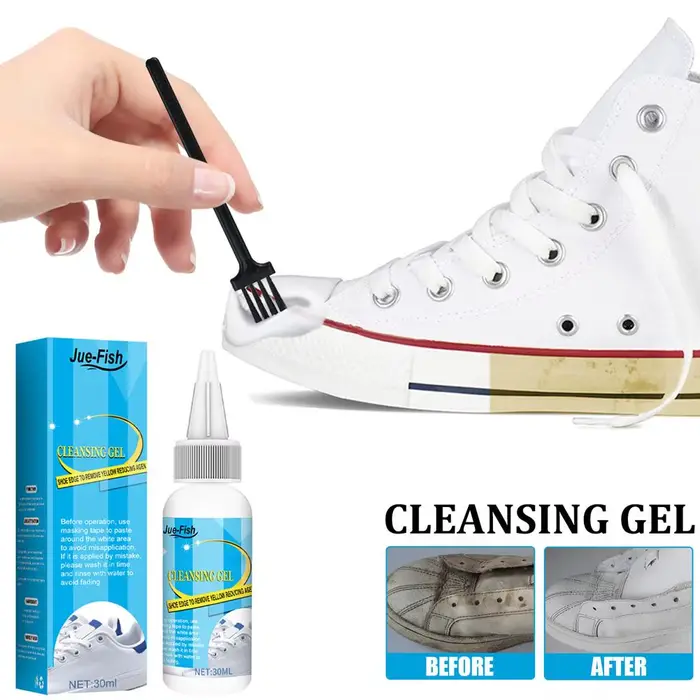 Gel d'd'effets blanchissant pour chaussures blanches