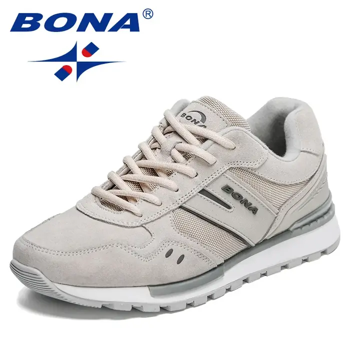 Chaussures de course BONA pour hommes, chaussures décontractées légères et confortables, chaussures
