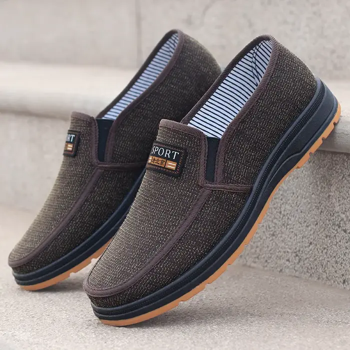 Baskets respirantes pour hommes, chaussures de marche décontractées, mocassins à la mode, Zapatilla 