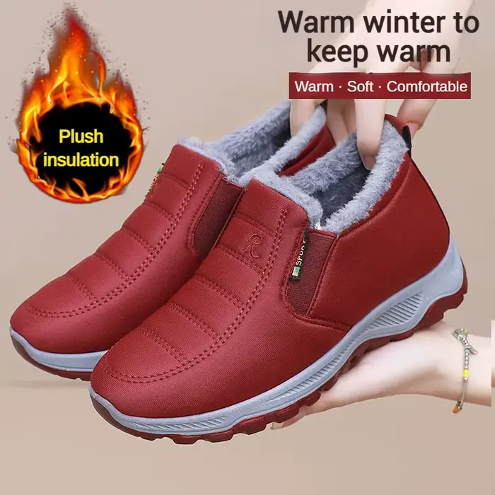 ​ Chaussures pour femmes automne hiver décontracté coton semelle épaisse chaud anti-dérapant abordable livraison gratuite ​
