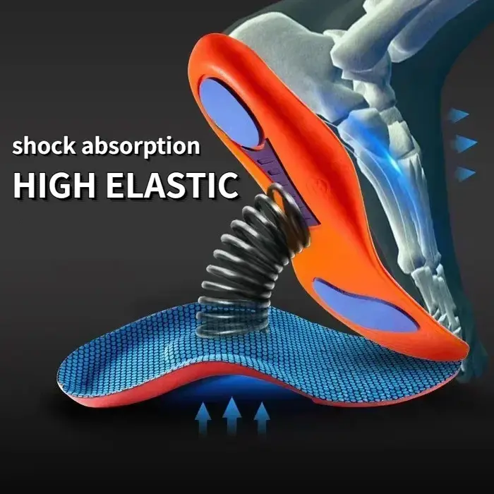 Semelles intérieures de Sport pour chaussures, Absorption des chocs, déodorant, coussin respirant, semelles de course pour pieds, hommes et femmes, semelles orthopédiques