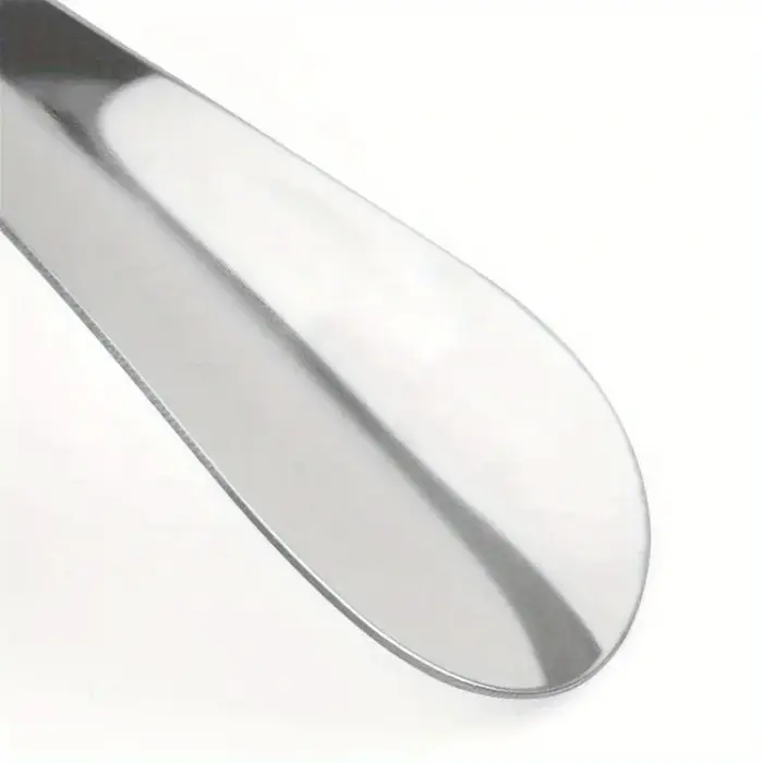Chausse-pied métallique en acier inoxydable, chausse-pied portable, aide au port des chaussures, essentiel pour les voyages à la maison, 1 pièce