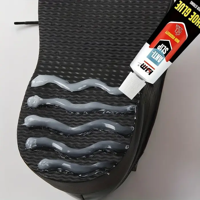 KJM Caoutchouc de poignée à semelle antidérapante : traction robuste pour baskets/chaussures de sport – Idéal pour la randonnée/salle à pied