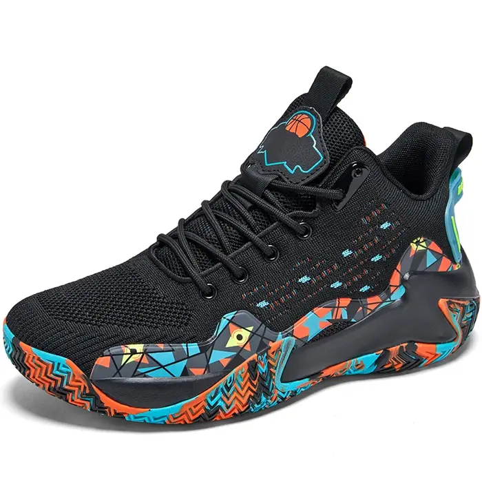 Chaussures de basket-ball pour hommes, respirantes, amortissantes, antidérapantes, résistantes à l'u