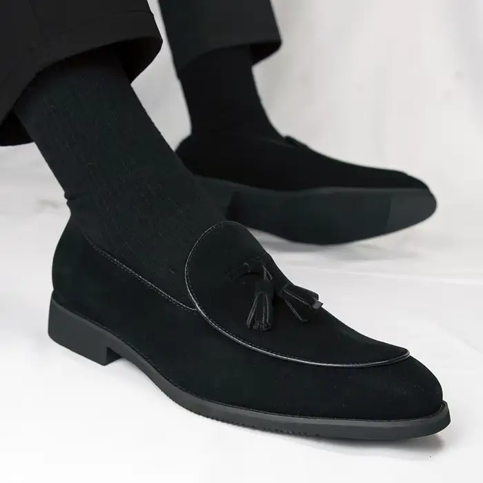 Mocassins de loisirs sans lacet chaussures de marche pour hommes