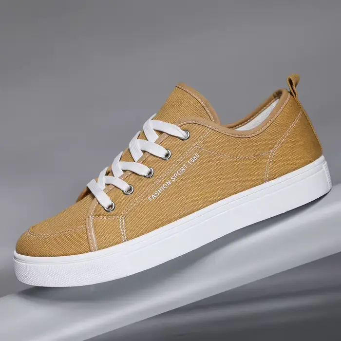 Chaussures en toile décontractées bleues pour hommes
