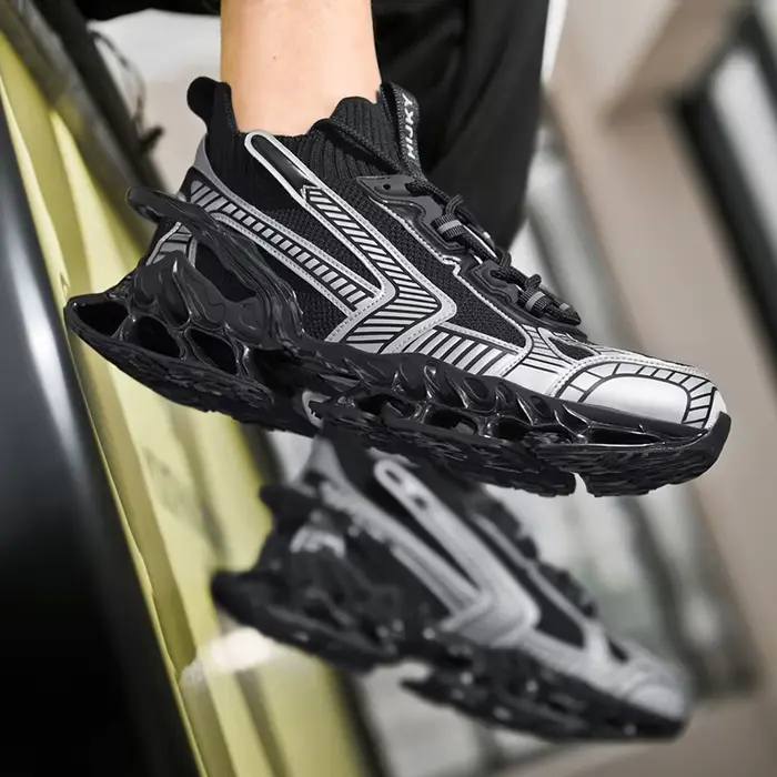Baskets décontractées pour hommes, respirantes, de luxe, style course, mocassins de mode, mocassins