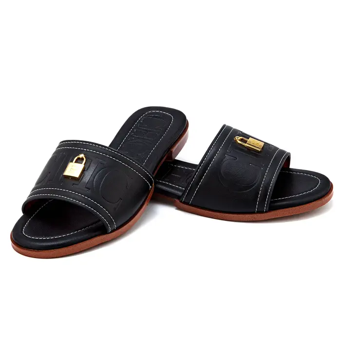 Chaussons à fond plat CHHC, boîte cadeau premium, antidérapants, durables, polyvalents pour tous les