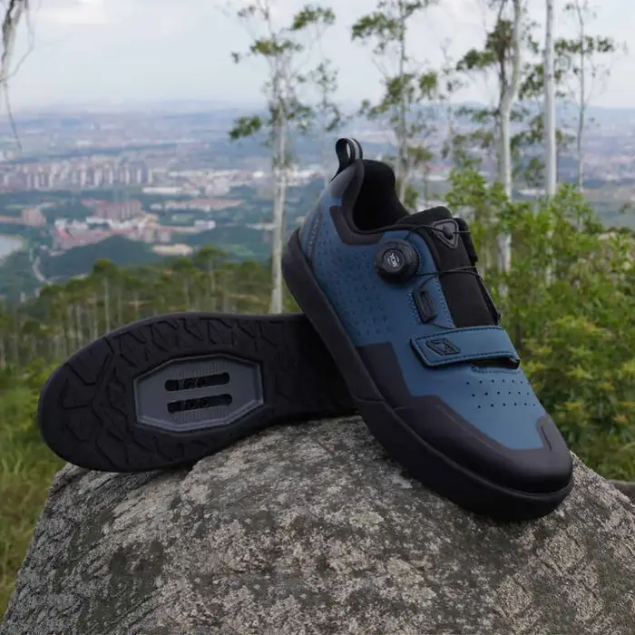 AVITUS – chaussures de vtt pour hommes, avec crampons SPD à 2 boulons, semelle en caoutchouc pour de