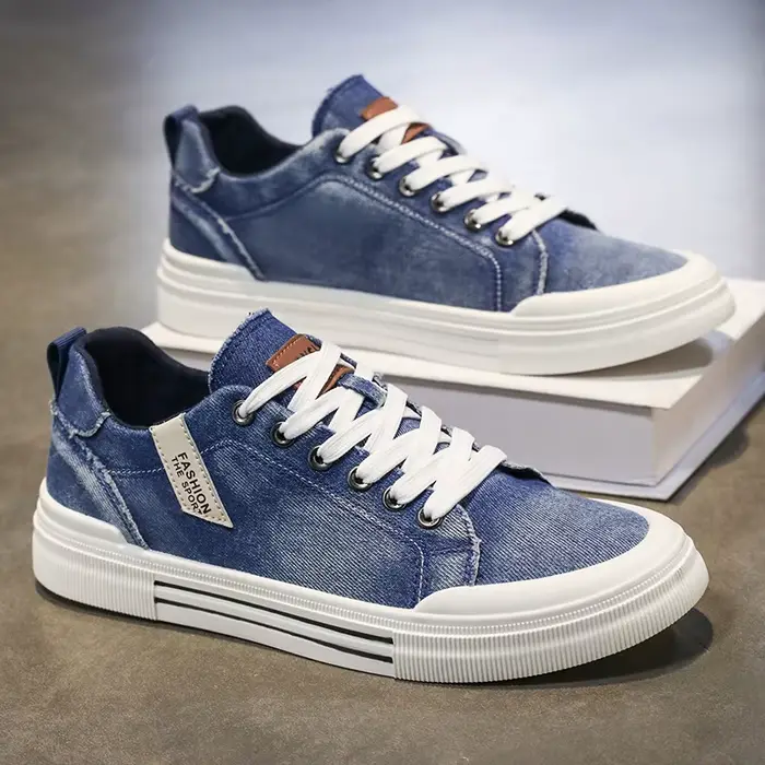 Chaussures en toile, chaussures de sport décontractées pour hommes, chaussures de skate, chaussures 
