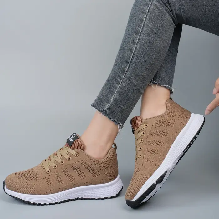 Femmes chaussures de sport décontractées en plein air anti-dérapant confortable Tennis tenues d'été damen