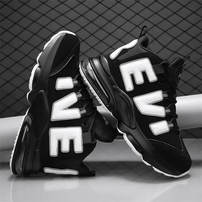 Chaussures de basket-ball pour hommes, respirantes, amortissantes, antidérapantes, résistantes à l'u