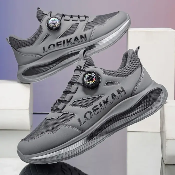 Chaussures de sport à boucle rotative pour hommes