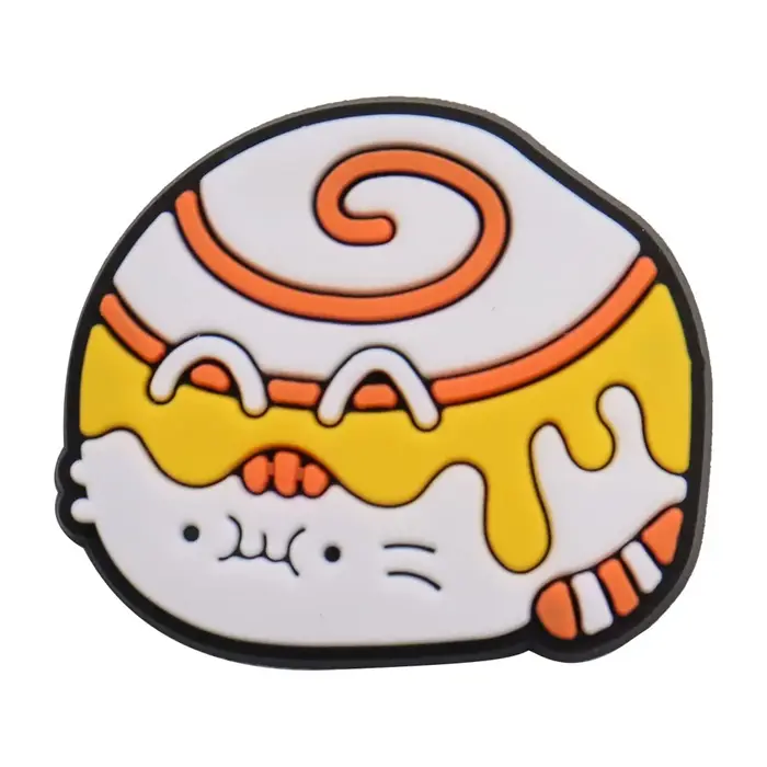 AdTosLittle Cat Chi Cake Sandals Shoe Charms, PVC, Accessoires, Food Designer, Décoration, Bracelet 