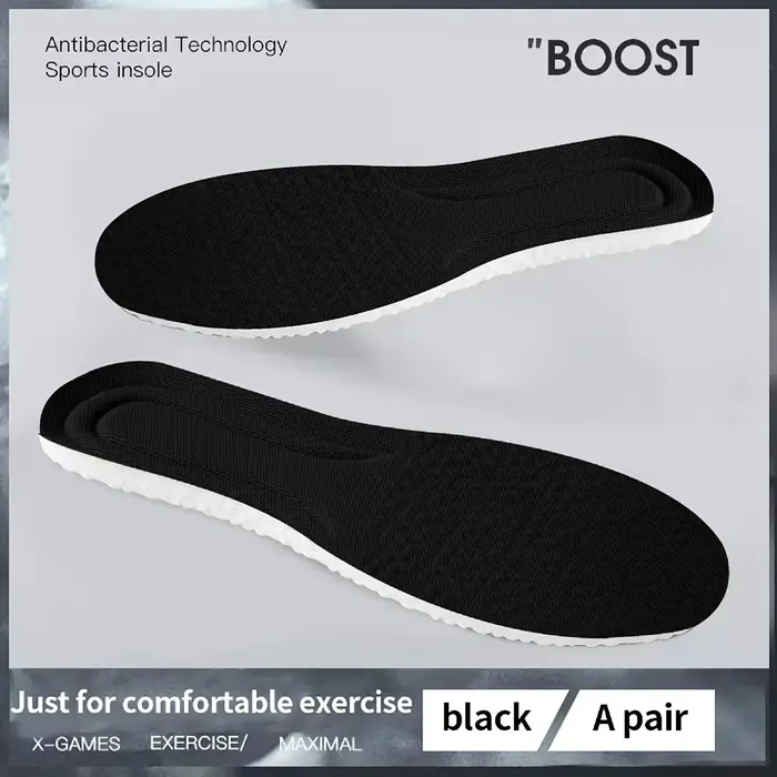 1 paire de semelles intérieures de Sport pour chaussures, coussin de semelle en mousse à mémoire de 