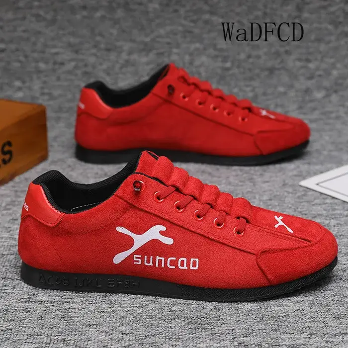 Sneaker décontracté hommes concepteur rétro chaussure de course mode microfibre cuir respirant plat conseil