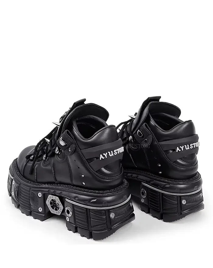 Bottines gothiques rock