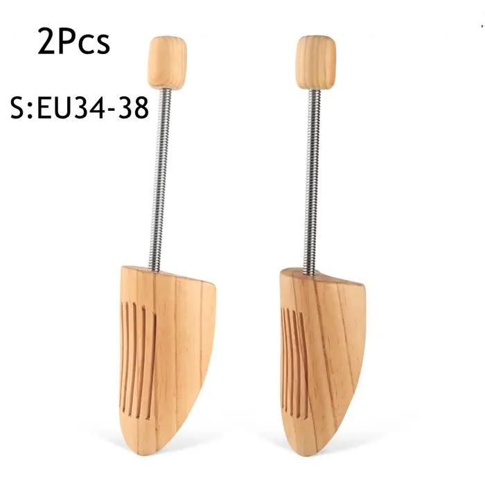 Embauchoirs en bois pour hommes et femmes, avec support interne, anti-déformation et anti-plis, 2 pi