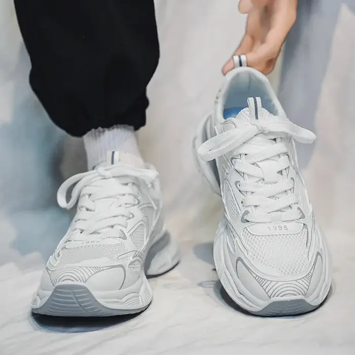 Nouvelles Chaussures Polyvalentes et Tendance pour Hommes 2026, Chaussures Respirantes Style Dad Sho