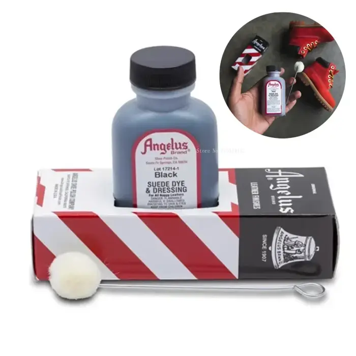 90 ml/bouteille daim cuir colorant fourrure perméte colorant bricolage sacs/chaussures/ceintures en 
