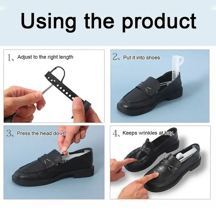 Civière de chaussure en plastique pour hommes et femmes