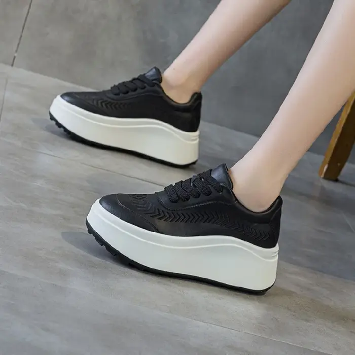 Nouvelles baskets plateforme épaisses pour femmes
