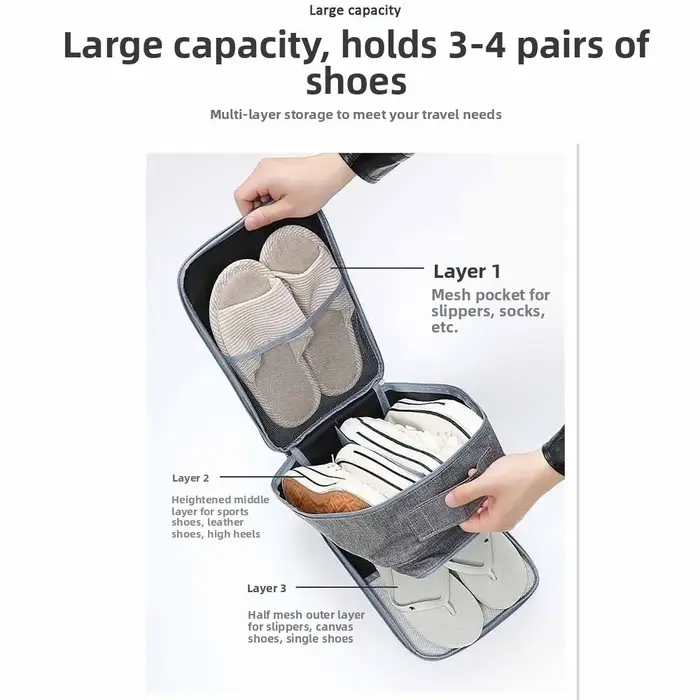 Sacs de rangement de chaussures imperméables