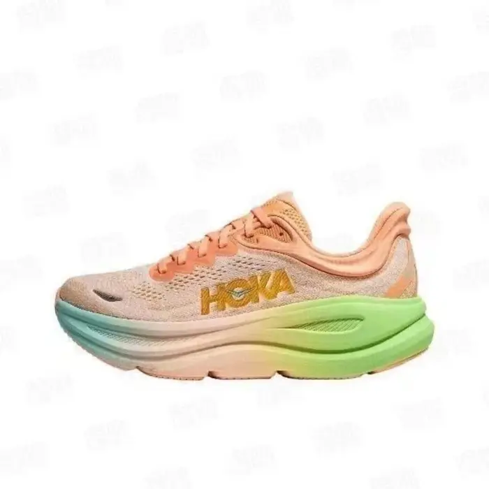 HOKA Original Bondi 9 Chaussures de course légères pour hommes et femmes, amorti élastique, baskets