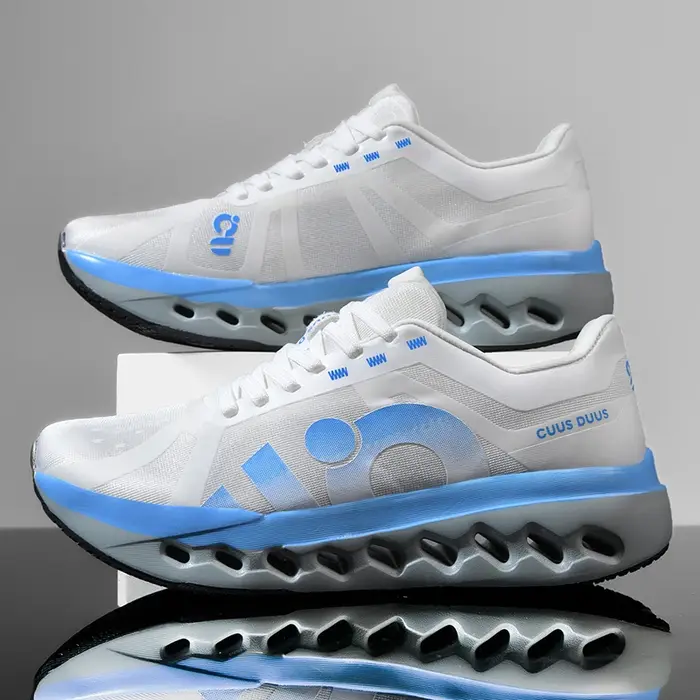 Nouvelles chaussures de course à amorti pour hommes, adaptées aux coureurs de grande taille, à lacet