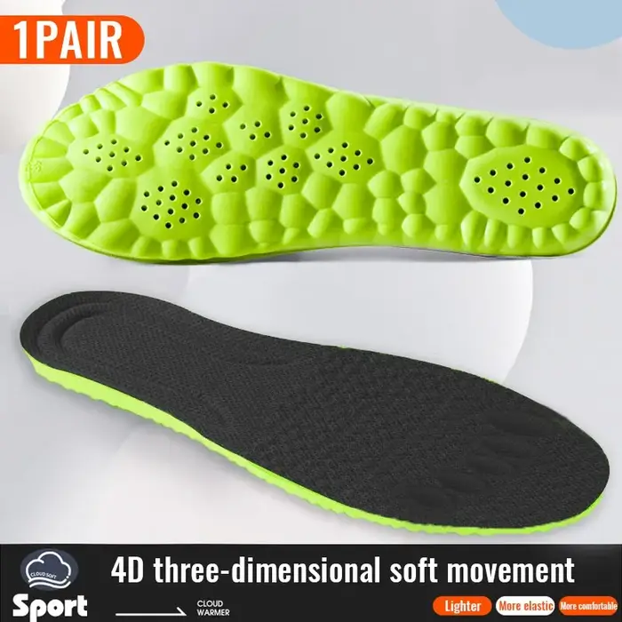 Semelles intérieures de sport pour chaussures 4D